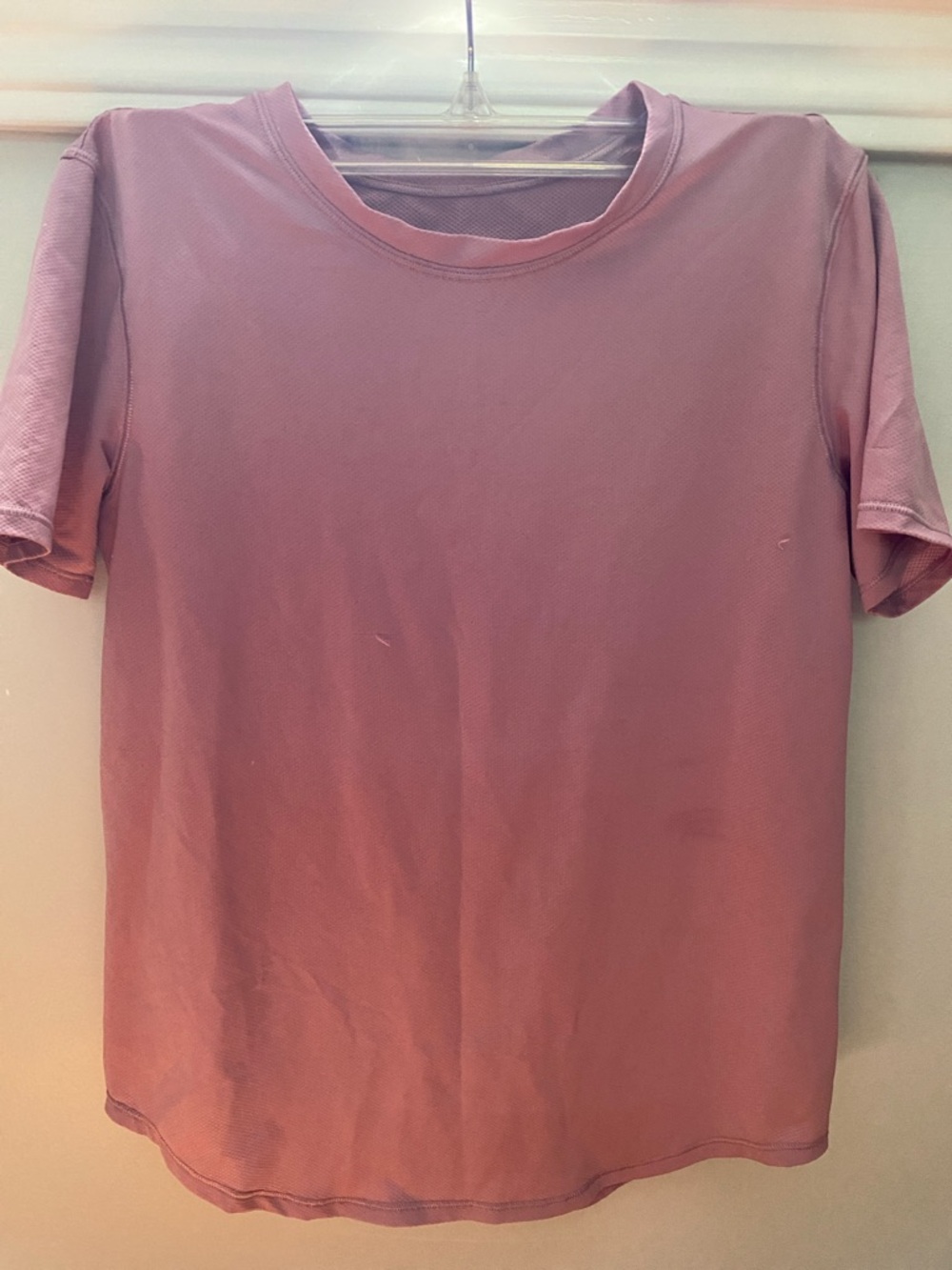 Lululemon Basic Short Sleeve Tee in Dusty Mauve